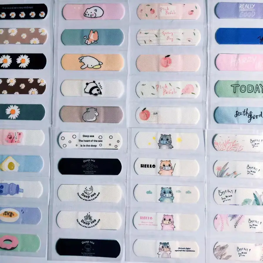 Assorted Decorative adhesive bandage ( Plasters/Band-Aids) 5 pices