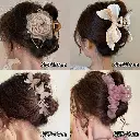 Random Decorative Hair Claw Clip Collection