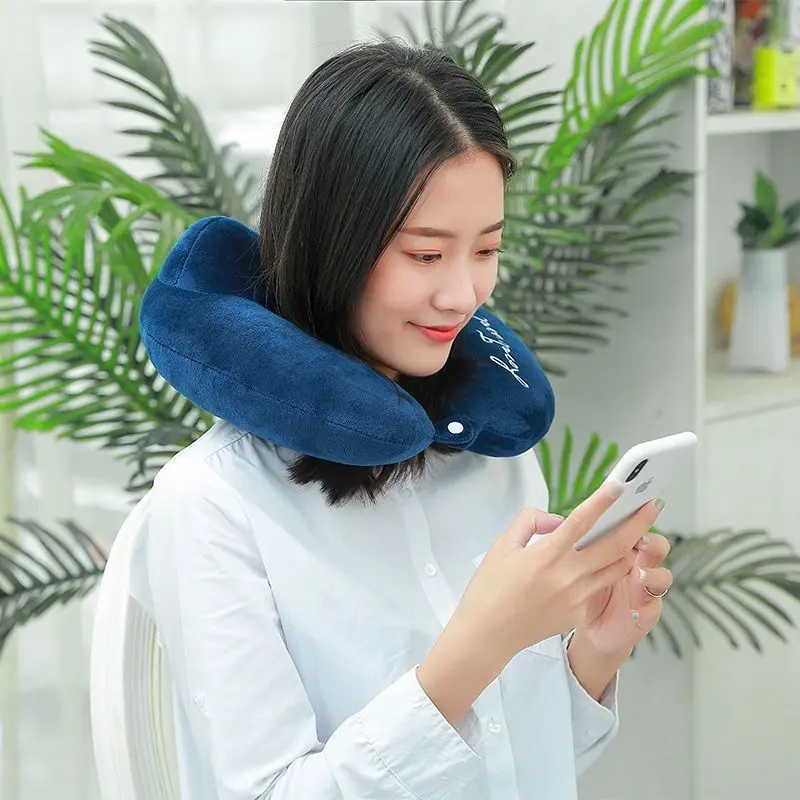 U-Shaped Memory Foam Travel Neck Pillow