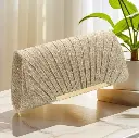 Elegant Gold Glitter evening clutch