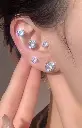 Brilliance stud Earrings set