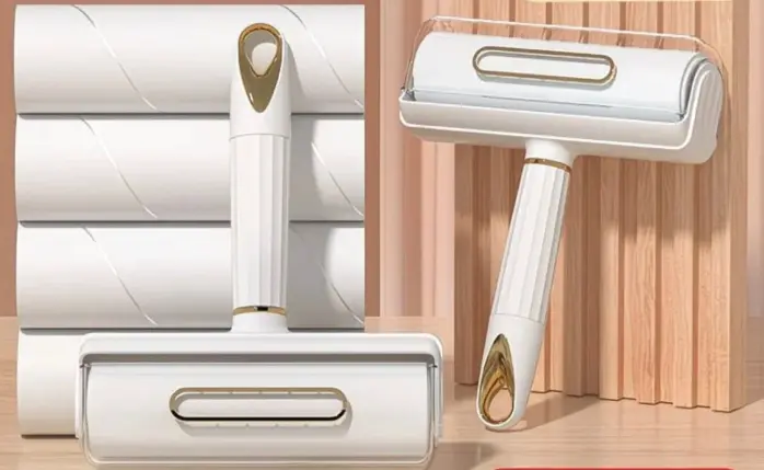 Deluxe reusable lint Remover roller